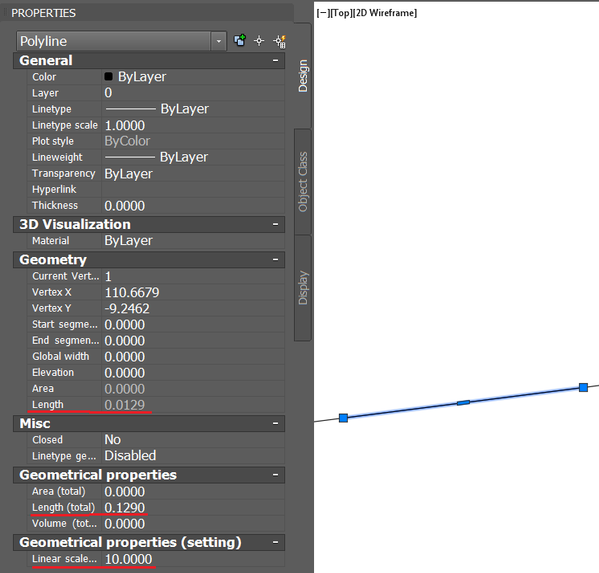 Adding Polyline Lengths In Autocad